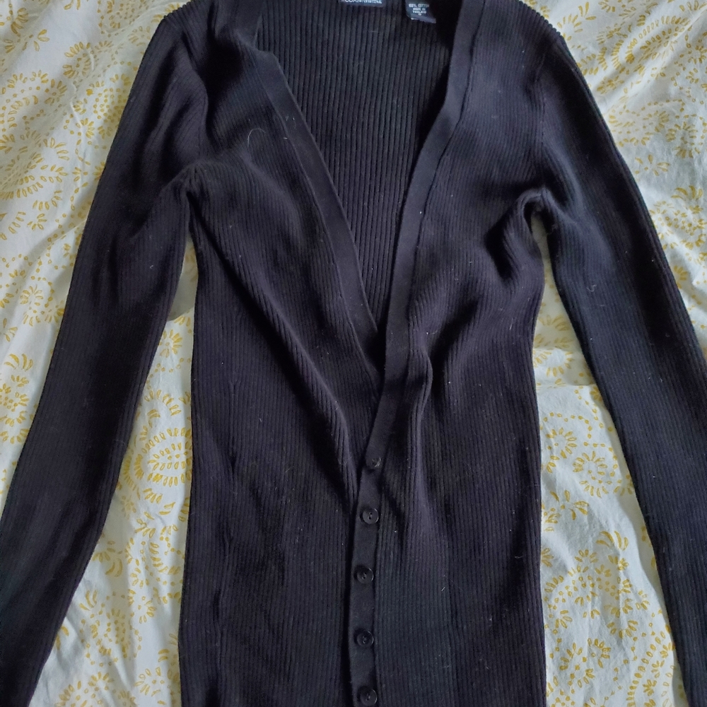 Moda international black cardigan